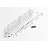 BowLift | Invisible colored wall-mounted floating shelves Lasson Living
