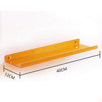 BowLift | Invisible colored wall-mounted floating shelves Lasson Living