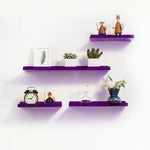 BowLift | Invisible colored wall-mounted floating shelves Lasson Living