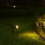 Modern Conical Solar LED Spotlight 1-Light Lasson Living