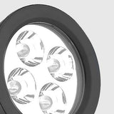 Modern Conical Solar LED Spotlight 1-Light Lasson Living