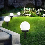 Modern Globe Solar LED Garden Stake Light 1-Light Lasson Living