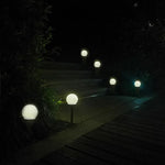 Modern Globe Solar LED Garden Stake Light 1-Light Lasson Living