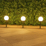 Modern Globe Solar LED Garden Stake Light 1-Light Lasson Living