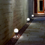 Modern Globe Solar LED Garden Stake Light 1-Light Lasson Living