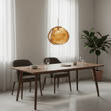 Modern Lava Glass Dome Pendant Light 1-Light Lasson Living