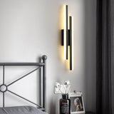 Modern Linear LED Wall Sconce Lamp 2-Light Lasson Living