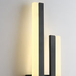 Modern Linear LED Wall Sconce Lamp 2-Light Lasson Living