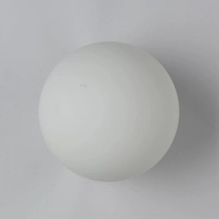 Modern Minimalist Glass Globe Wall Sconce Lamp 1-Light Lasson Living