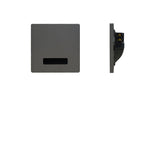 Modern Minimalist Square LED Recessed Wall Lamp 1-Light Lasson Living