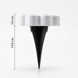 Modern Paw Shape Solar LED Floor Light 1-Light Lasson Living