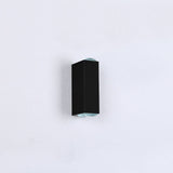 Modern Rectangular LED Wall Sconce Lamp 2-Light Lasson Living