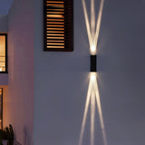 Modern Rectangular LED Wall Sconce Lamp 2-Light Lasson Living