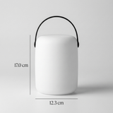 Modern Rounded LED Table Lamp | 1-Light Lasson Living