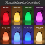 Modern Rounded LED Table Lamp | 1-Light Lasson Living