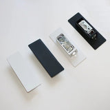 Modern Slim Rectangular LED Outdoor Wall Sconce Lamp 2-Light Lasson Living