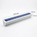 Modern Strip Solar LED Outdoor Wall Light 1-Light Lasson Living