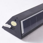 Modern Strip Solar LED Outdoor Wall Light 1-Light Lasson Living