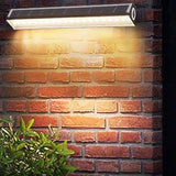 Modern Strip Solar LED Outdoor Wall Light 1-Light Lasson Living