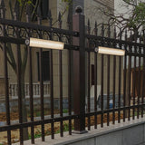 Modern Strip Solar LED Outdoor Wall Light 1-Light Lasson Living