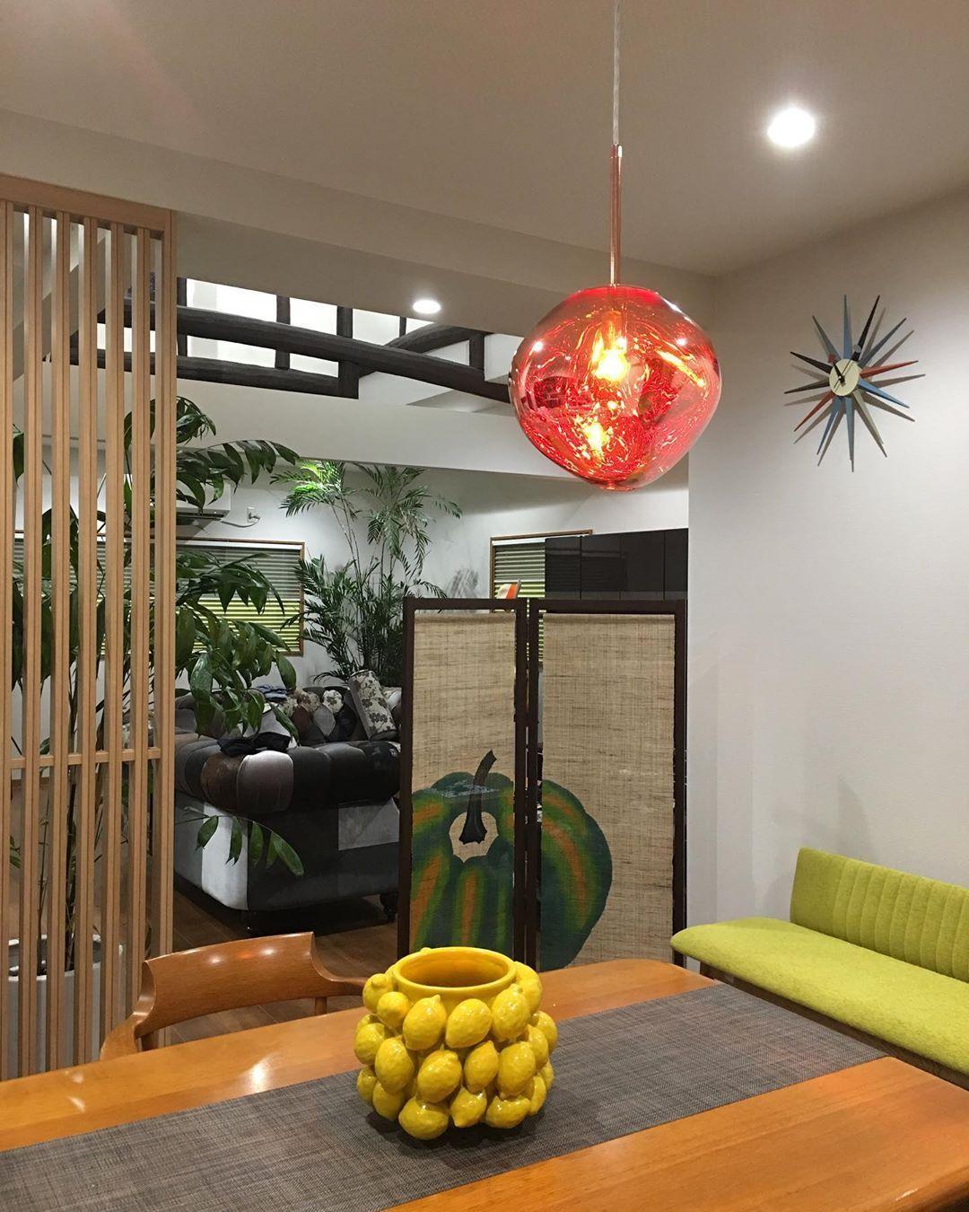 Modern Lava Glass Dome Pendant Light 1-Light Lasson Living