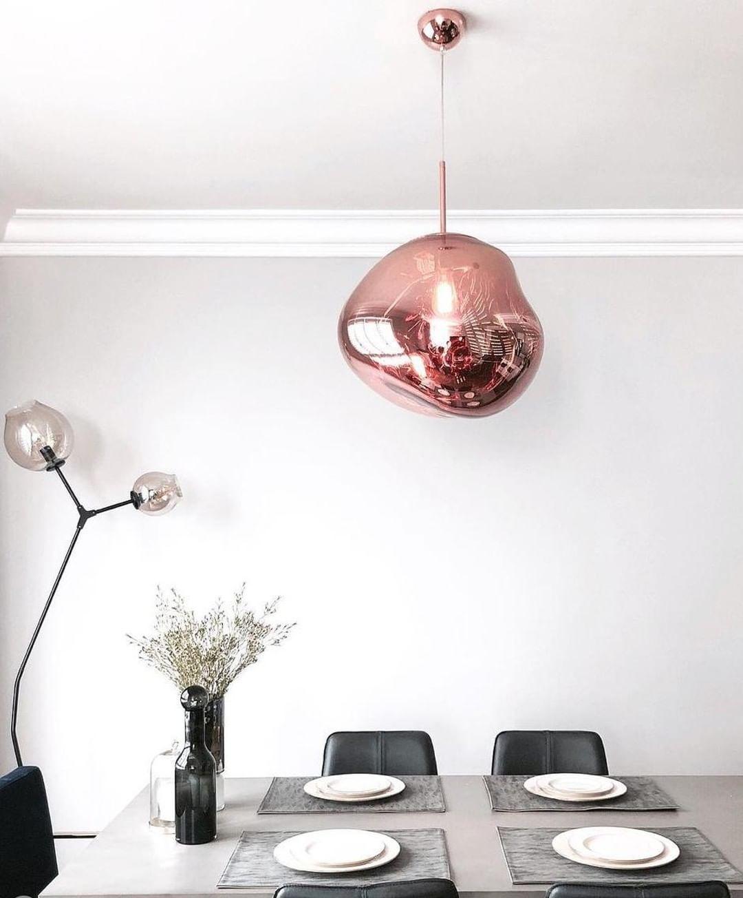 Modern Lava Glass Dome Pendant Light 1-Light Lasson Living