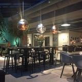 Modern Lava Glass Dome Pendant Light 1-Light Lasson Living