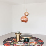 Modern Lava Glass Dome Pendant Light 1-Light Lasson Living
