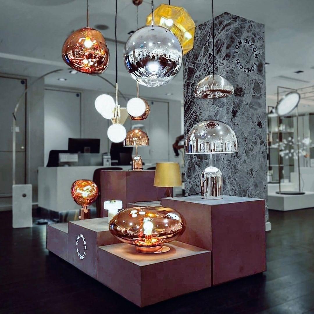 Modern Lava Glass Dome Pendant Light 1-Light Lasson Living