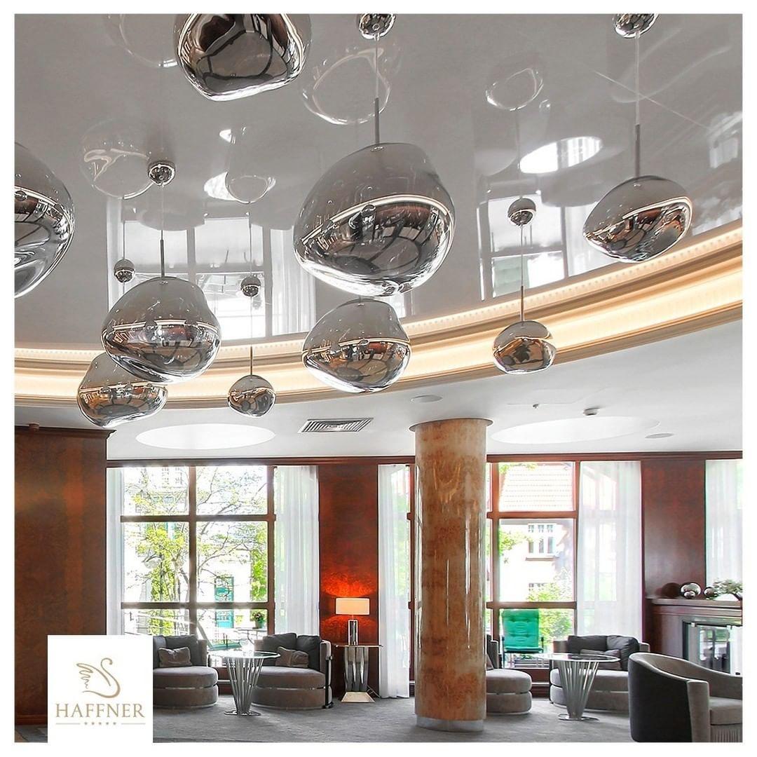 Modern Lava Glass Dome Pendant Light 1-Light Lasson Living