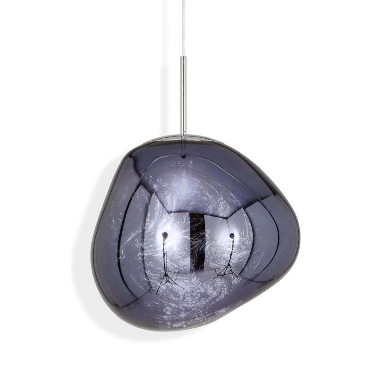 Modern Lava Glass Dome Pendant Light 1-Light Lasson Living