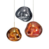 Modern Lava Glass Dome Pendant Light 1-Light Lasson Living