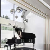 Modern Lava Glass Dome Pendant Light 1-Light Lasson Living