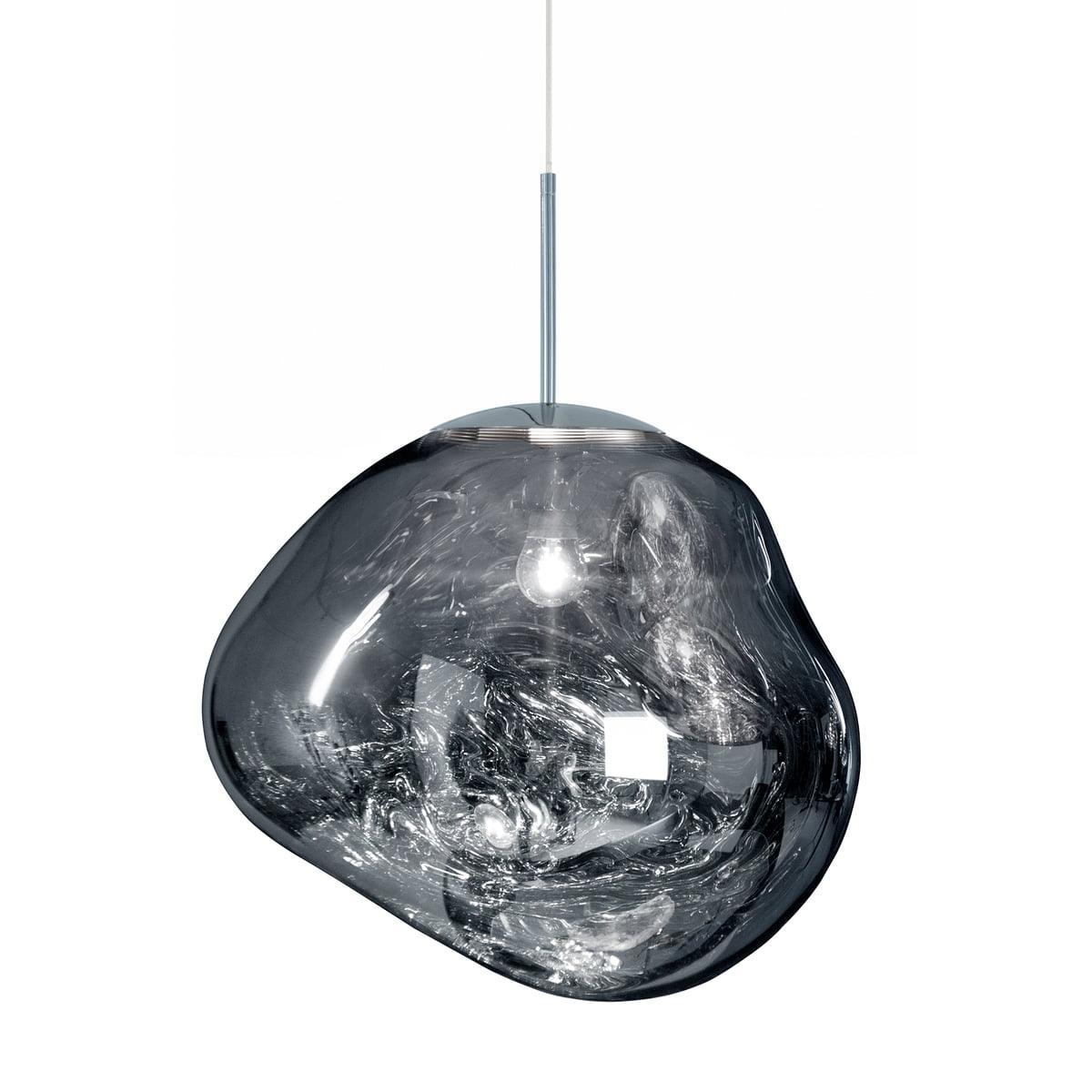 Modern Lava Glass Dome Pendant Light 1-Light Lasson Living