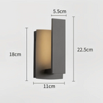 Modern Outdoor Wall Lamp – Waterproof Aluminum LED Exterior Wall Light for Garden and Terrace Lasson Living