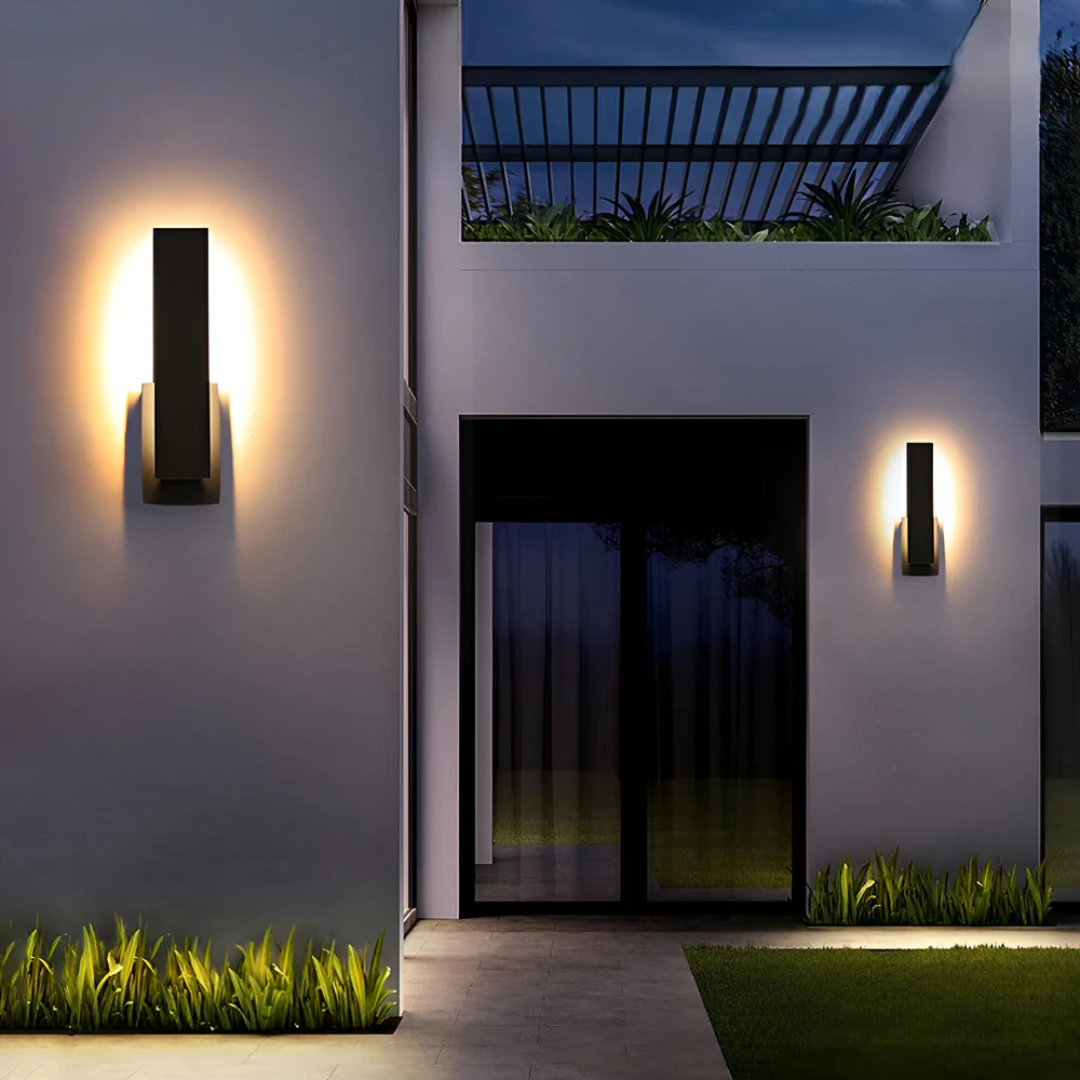 Modern Outdoor Wall Lamp – Waterproof Aluminum LED Exterior Wall Light for Garden and Terrace Lasson Living