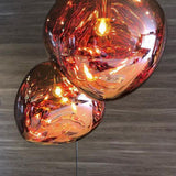 Modern Lava Glass Dome Pendant Light 1-Light Lasson Living