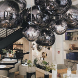 Modern Lava Glass Dome Pendant Light 1-Light Lasson Living