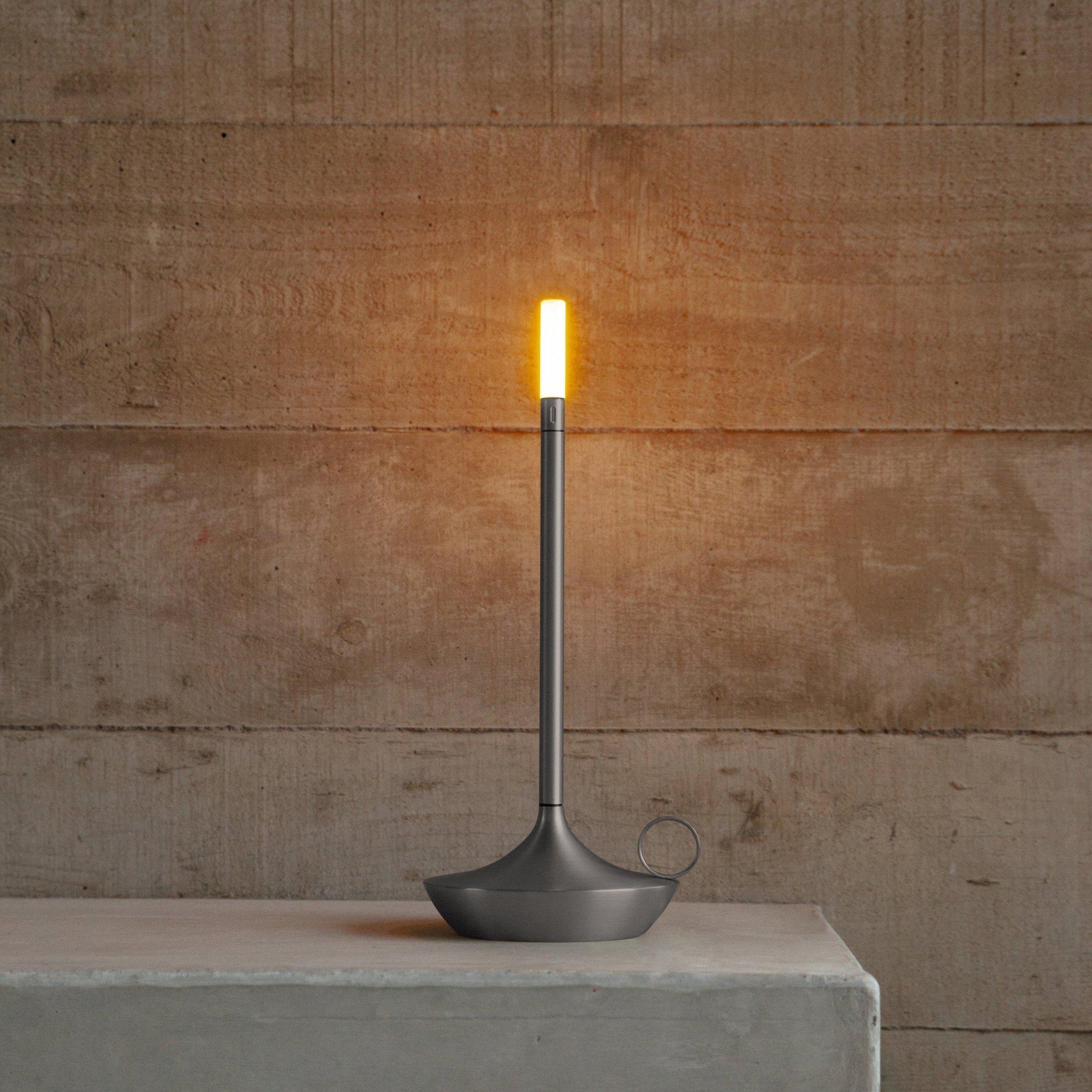 Nordic Cylinder Table Lamp LED 1-Light Lasson Living