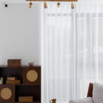 Japanese Wooden Adjustable LED Spotlight 1-Light Lasson Living