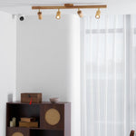 Japanese Wooden Adjustable LED Spotlight 1-Light Lasson Living