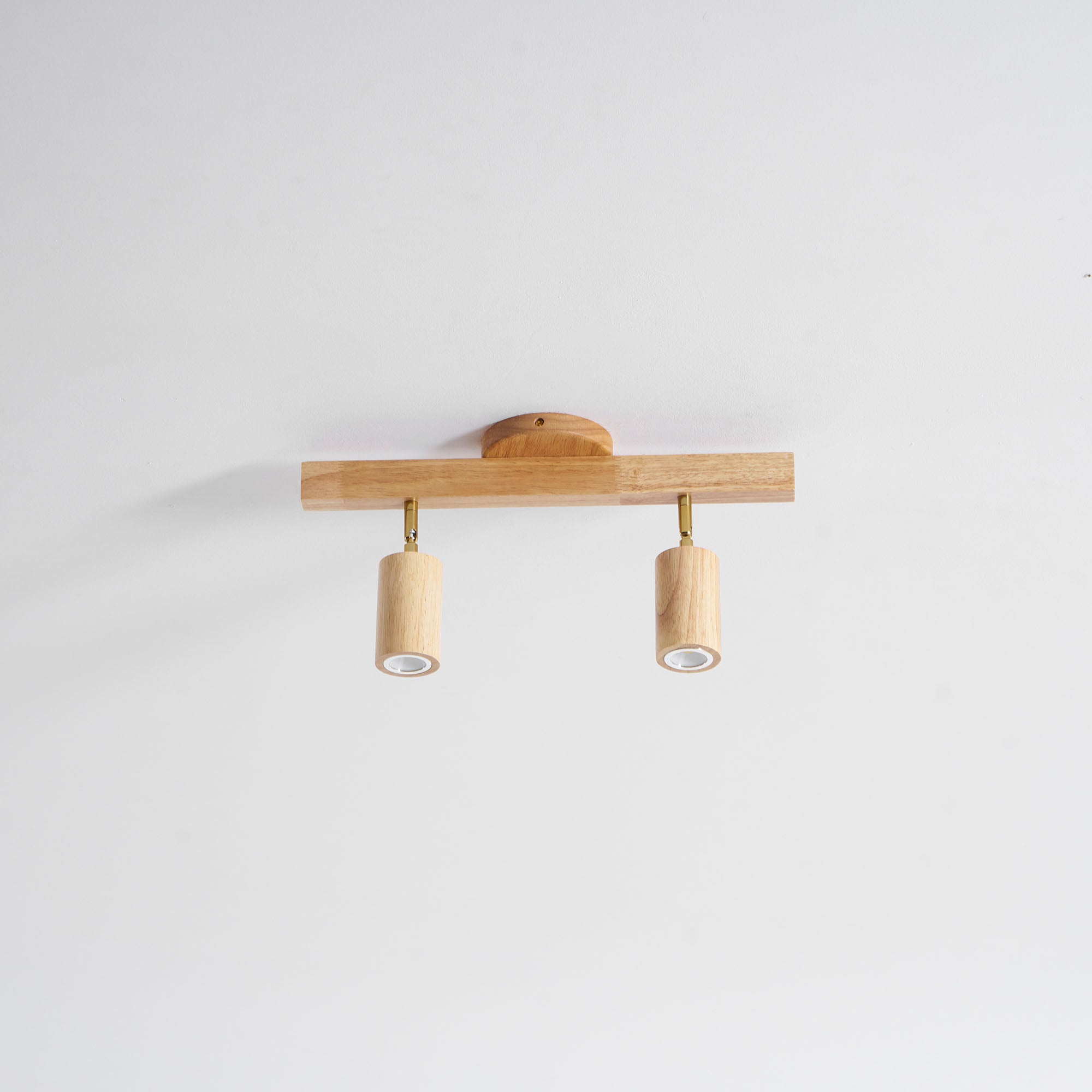 Japanese Wooden Adjustable LED Spotlight 1-Light Lasson Living