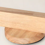 Japanese Wooden Adjustable LED Spotlight 1-Light Lasson Living