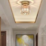 Modern Glass Square Ceiling Light 1-Light Lasson Living