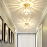 Modern Glass Square Ceiling Light 1-Light Lasson Living