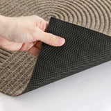 Nivara - 3D Grooved Door Mat of Durable Polyester with Non-Slip for Indoor and Outdoor Use Lasson Living