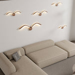Nordic Minimalist Seagull 1-Light LED Wall Sconce Lamp Lasson Living