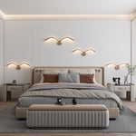 Nordic Minimalist Seagull 1-Light LED Wall Sconce Lamp Lasson Living