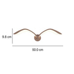 Nordic Minimalist Seagull 1-Light LED Wall Sconce Lamp Lasson Living