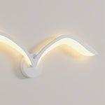 Nordic Minimalist Seagull 1-Light LED Wall Sconce Lamp Lasson Living